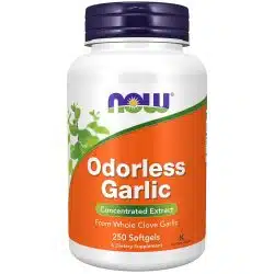 NOW Foods Odourless Garlic Original 250 Softgels