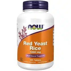NOW Foods Red Yeast Rice Extract 1200mg 120 tablets