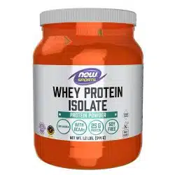 NOW Foods Whey Protein Isolate Pure 544 grams 2