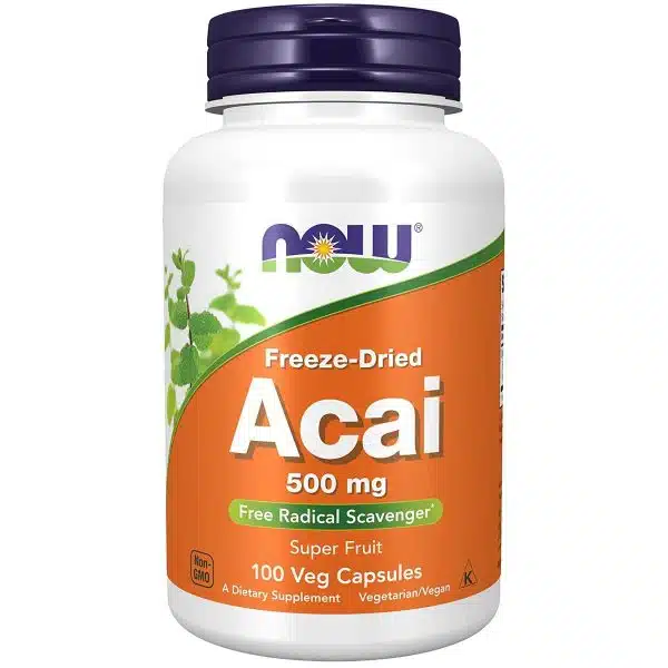 Now Foods Acai 500 Mg Capsules 100 capsules