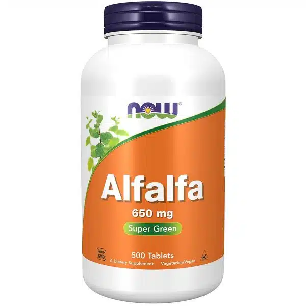 Now Foods Alfalfa 10 Grain 650 mg 500 tablets 2