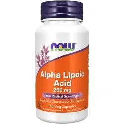 Now Foods Alpha Lipoic Acid 250 mg 60 capsules 1