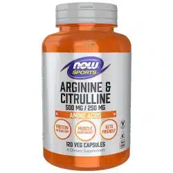 Now Foods Arginine and Citrulline Veg Capsules 120 capsules 3