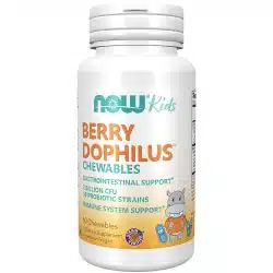 Now Foods Berrydophilus 60 Chewables 3