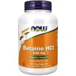 Now Foods Betaine HCL 648 mg 120 capsules 3