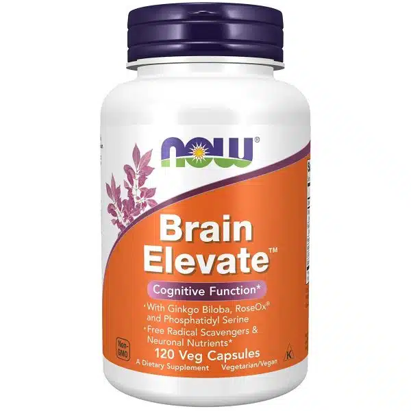 Now Foods Brain Elevate 120 capsules 2