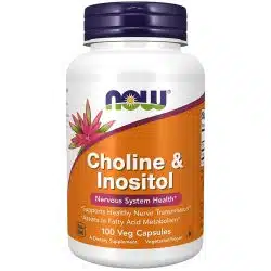 Now Foods Choline Inositol 500 mg 100 capsules 2