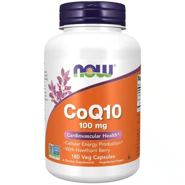Now Foods CoQ10 Cardiovascular Health 100 mg 180 capsules