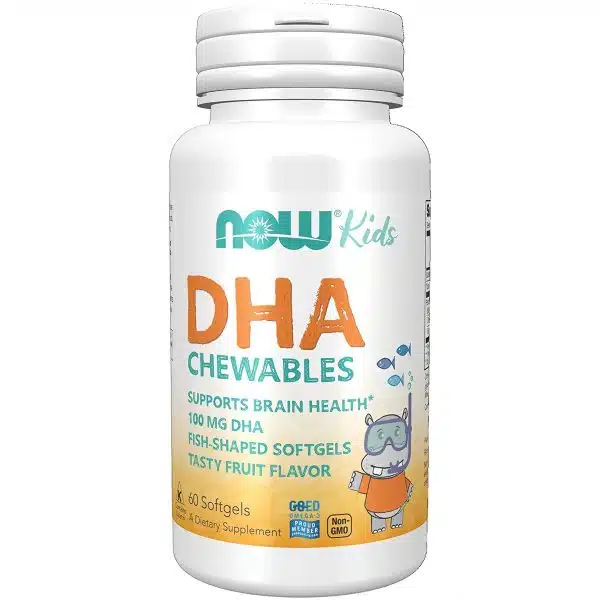 Now Foods DHA 100mg Chewable Soft gels 60 softgels 2
