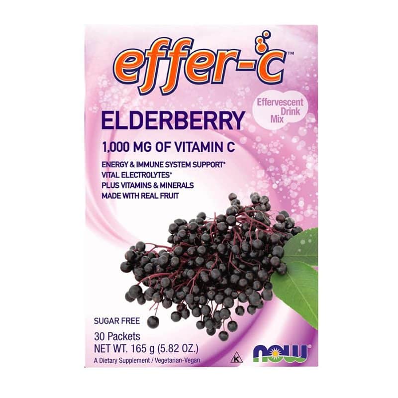 Now Foods Effer C Elderberry 30 packets 2