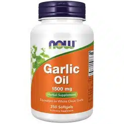 Now Foods Garlic Oil 1500 mg 250 capsules 2