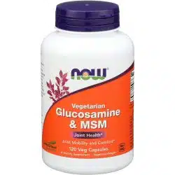 Now Foods Glucosamine MSM 120 capsules