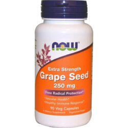 Now Foods Grape Seed Mega Potency 250 mg 90 capsules