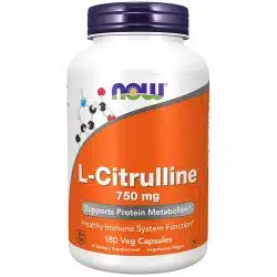 Now Foods L Citrulline 750 mg 180 capsules 2
