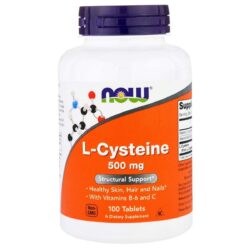 Now Foods L Cysteine 500 mg 100 tablets 2