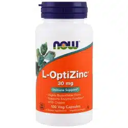 Now Foods L Optizinc 30 mg Pack Of 2 100 capsules 2