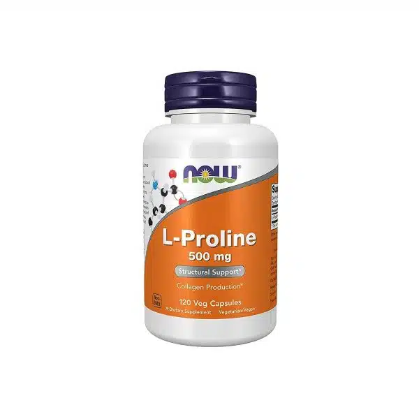 Now Foods L Proline 500 mg 120 capsules 3
