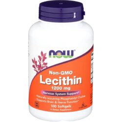 Now Foods Lecithin 1200mg 100 capsules 3