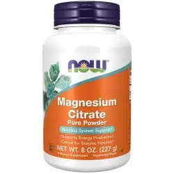 Now Foods Magnesium Citrate 100 Pure Powder 8 Oz 227 G 3