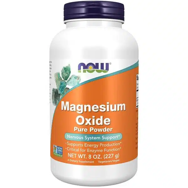 Now Foods Magnesium Oxide Powder 8 Ounce 227 grams 3