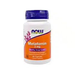Now Foods Melatonin 3mg Healthy Sleep Cycle 60 Capsules 2