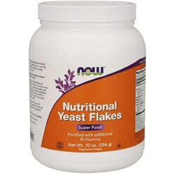 Now Foods Nutritional Yeast Flakes 10 oz 284 grams