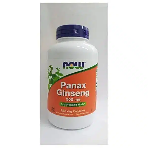 Now Foods Panax Ginseng 500mg 250 capsules