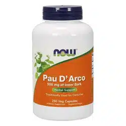 Now Foods Pau D Arco 500 mg 250 capsules