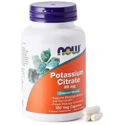 Now Foods Potassium Citrate Capsules 99mg 180 capsules 2 1