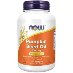 Now Foods Pumpkin Seed Oil Softgels 1000mg 100 capsules 3
