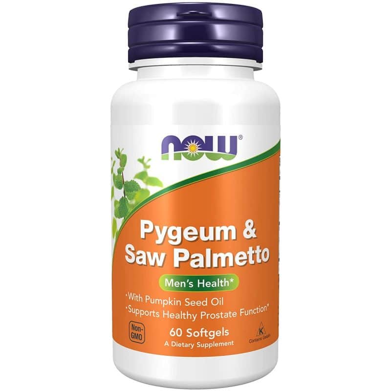 Now Foods Pygeum Saw Palm Extract 60 softgels