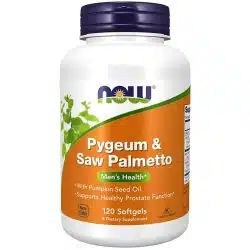 Now Foods Pygeum Saw Palmetto 120 capsules
