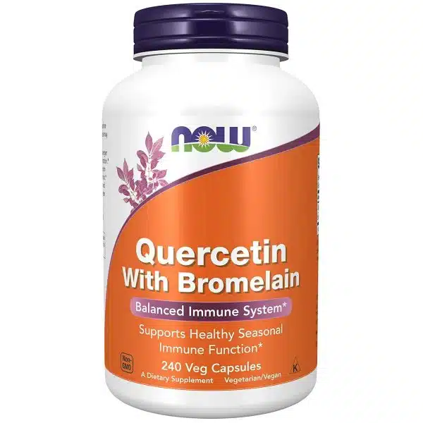 Now Foods Quercetin with Bromelain Veg Capsules 240 capsules