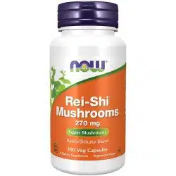 Now Foods Rei Shi Mushrooms 270 mg 100 capsules 3