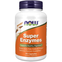 Now Foods Super Enzymes Support Healthy Digestions Tablets 90 tablets 2
