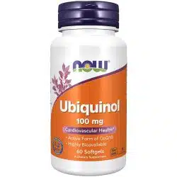 Now Foods Ubiquinol 100 mg 60 capsules