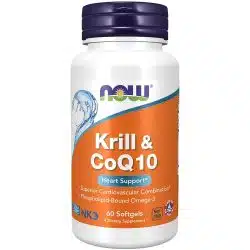 Now foods Krill CoQ10 60 capsules