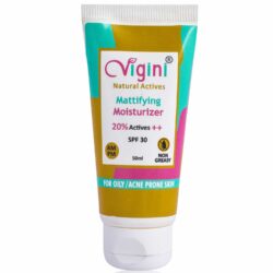Vigini 20 Actives Anti Acne Mattifying Moisturizer Cream 50 ml 1