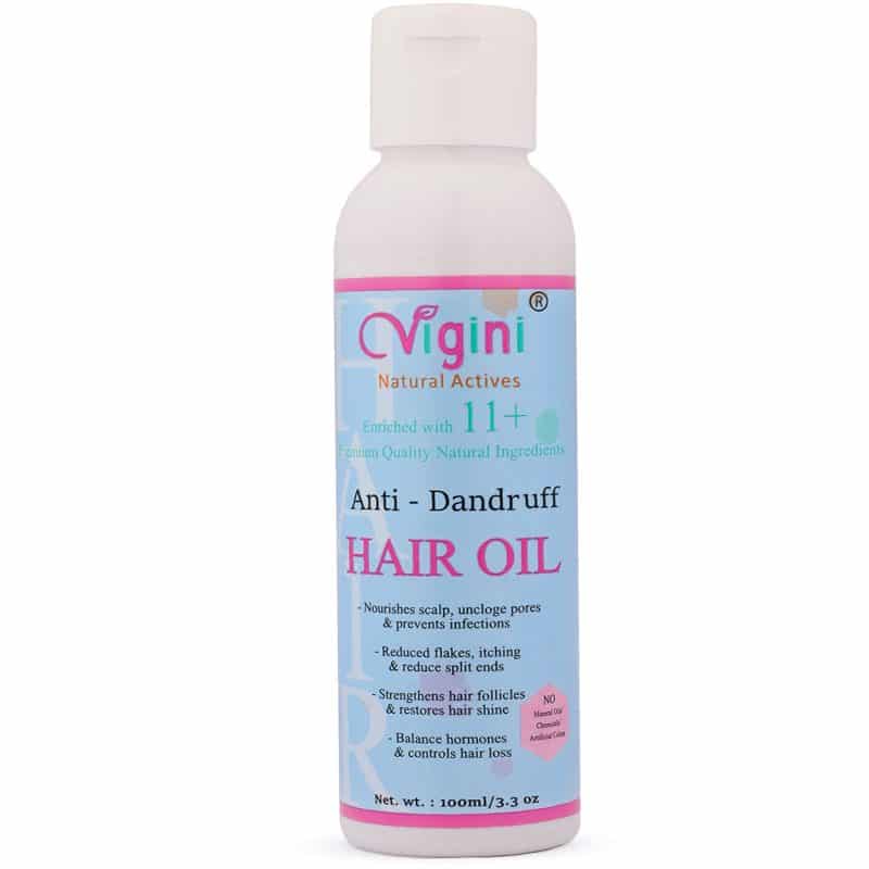 Vigini Natural Anti Dandruff Itchy Scalp Hair Care Oil 100 ml 1