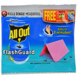 All Out Flash Guard Mosquito Card 10 Pieces