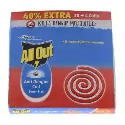 All Out Pest Repellent Mosquito Coil 14 Pieces