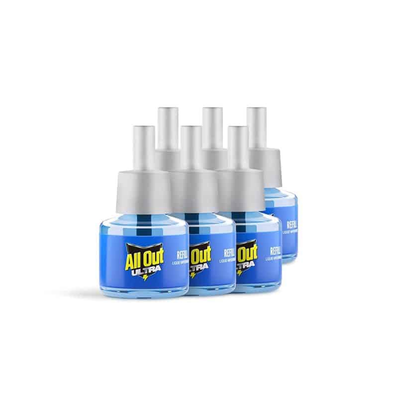 All Out Ultra Mosquito Repellant Refill Pack of 6 45 ml 2