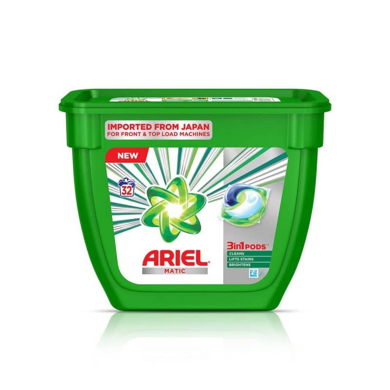 Ariel Matic 3in1 PODs Liquid Detergent 32 Packs 657 grams 2