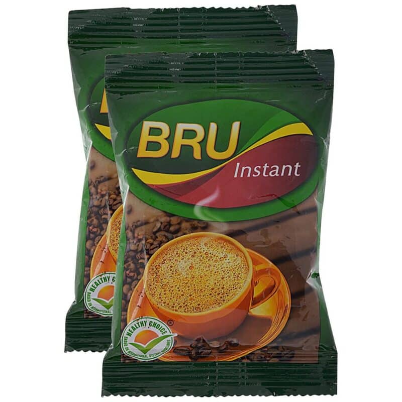 Bru Instant Coffee Refill 50 grams Pack of 2