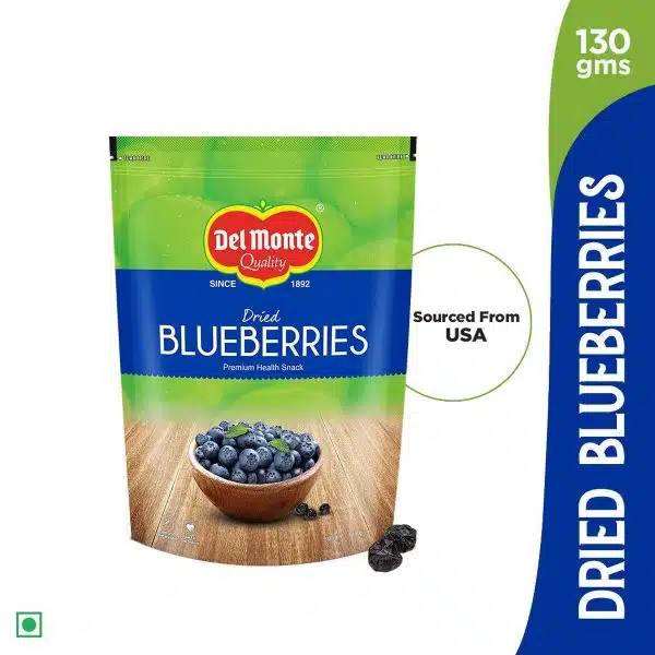 Del Monte Dried Blueberries 130 grams 3
