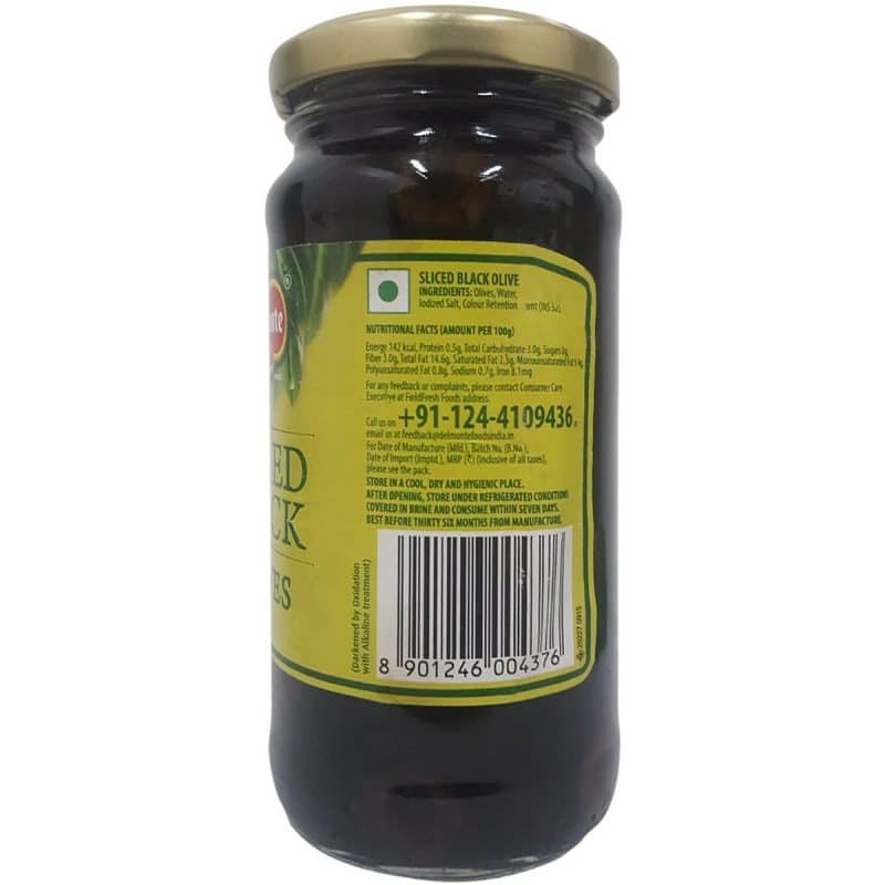 Del Monte Olives Sliced Black Jar 235 grams 2