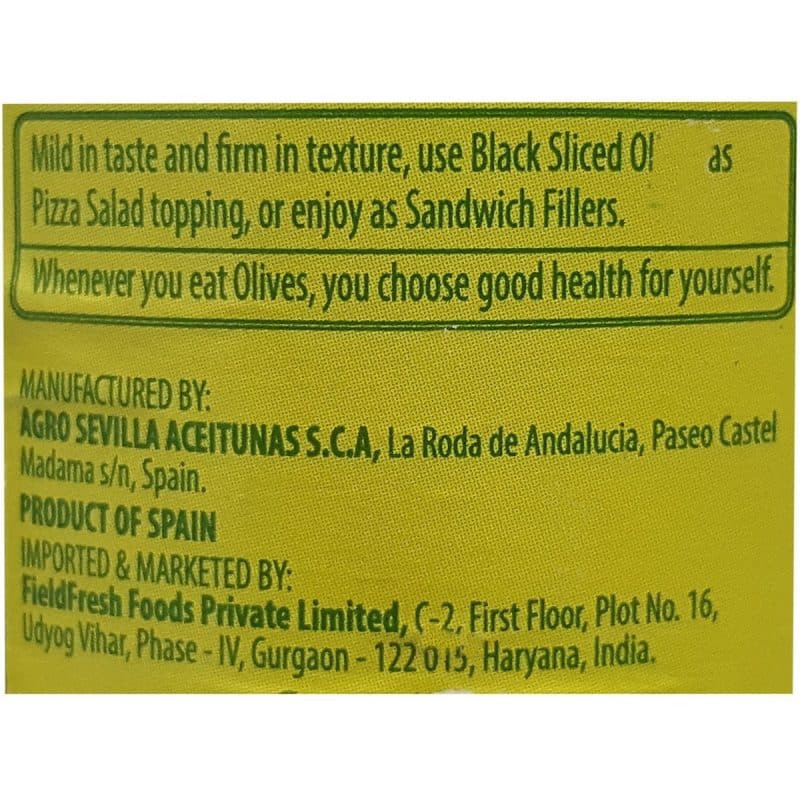 Del Monte Olives Sliced Black Jar 235 grams 3