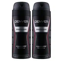 Denver Black Code Deo Men Pack 150 ml