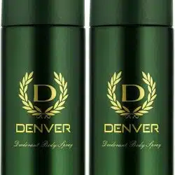 Denver Hamilton Deodorant All Day Body Spray Combo For Men 330ml Pack of 2