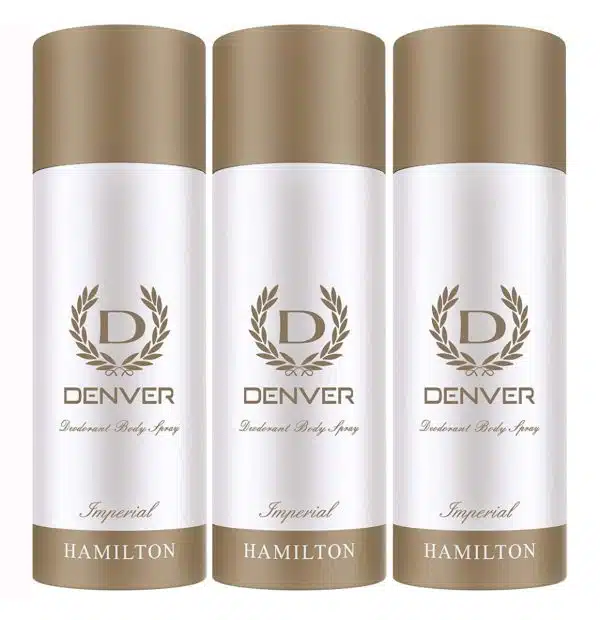 Denver Imperial Deodorant for Men 165ml Pack of 3 2